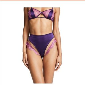 Silk bra and panties